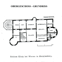 Obergeschoss Schloss Klink