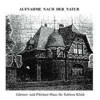 Gärtner und Pförtnerhaus 1898