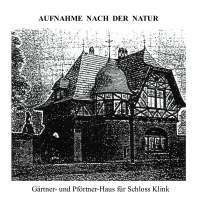 Gärtner und Pförtnerhaus 1898 Gärtner und Pförtnerhaus 1898